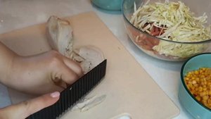 Легкий быстрый салат на скорую руку | Быстро и вкусно.