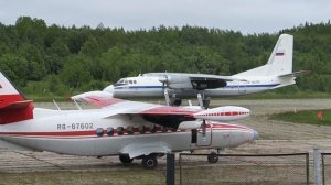 Аэропорт Соловки и посадка Ан-24 (Турухан)