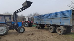 Отгружаем подсолнечник Кречет. Турс-1500М,МТЗ-82,МТЗ -892