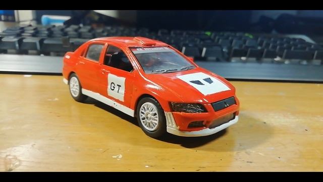 Виньетка "Ралли трасса" с Mitsubishi Lancer Evolution 7 смотреть онлайн