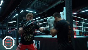 Сергей Веселкин правый прямой через "оттяжку"