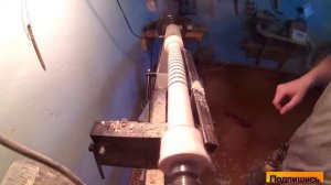 Точение фишек для нард "На токарном станке по дереву" Часть 1