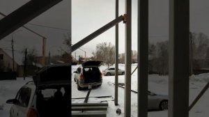 Строим с нуля 2эт. гараж из сендвич панелей.Часть 1: разметка, монтаж колонн, пояса, прогонов 2эт.