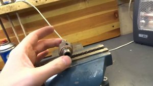 #508: Первая попытка разворачивать втулку шатуна коленчатого вала Планета 5.