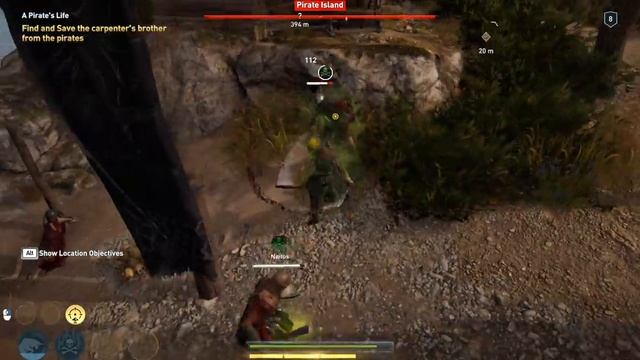 Assassin's Creed Odyssey A Pirate's Life Side Quest Walkthrough