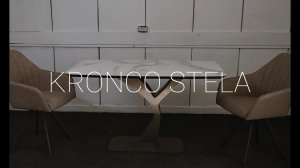 Обеденный стол из керамогранита Kronco Stela