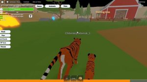 Сегодня я попал в необычный симулятор животных в Roblox!