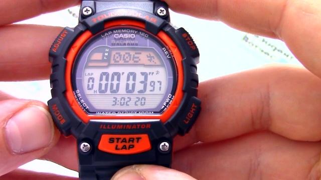 Часы Casio Illuminator STL-S100H-4A - Инструкция, как настроить от PresidentWatches.Ru смотреть онлайн