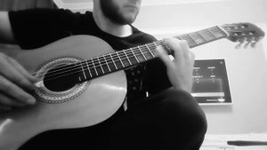 Вступление песни "ночь в июле" группа "Ария" на аккустической гитаре