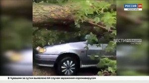 Экстремальная жара в Чувашии сегодня ненадолго сменилась долгожданной прохладой