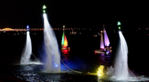 Нижний Новгород 802. Регата и флайбордисты. Фейерверк. День города. 19.08.2023.