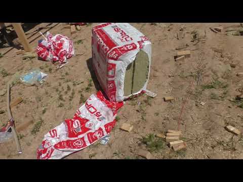 Каркасник 7,5 х 8,5. Мембрана и утеплитель. смотреть онлайн