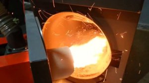 Kiturami Китурами KRP 20A. Пеллеты из лузги подсолнечника. Часть 2. Полный цикл работы горелки.