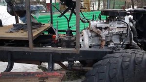 Газ 63 с двигателем ЗМЗ-402.