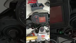 Aprilia tuono 1000 r 2006 постоянно горит панель и выдаёт ошибку ЭКУ