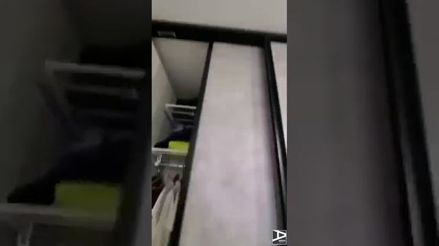 Встроенный шкаф купе с наполнением из фирменной сетчатой систем хранения Аристо. смотреть онлайн