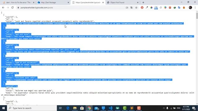 29#  FutureBuilder And  package Http And Json [Mastering Flutter In Arabic]