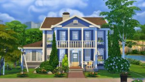 ПРЕКРАСНЫЙ СЕМЕЙНЫЙ ДОМ | THE SIMS 4  Строительство |Mulena Sims 4