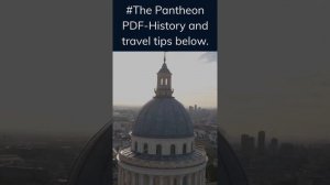 The Pantheon Paris-Paris Pantheon #shorts