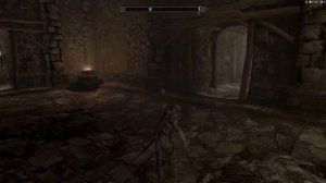 Skyrim Special Edition 2021 modded horror over skyrim creepy dungeon