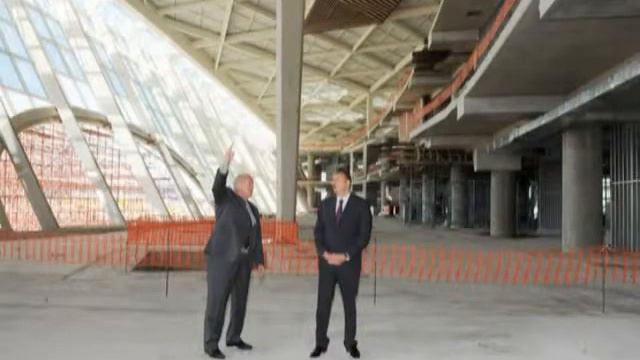 Ильхам Алиев принял участие в открытии Международного логистического центра смотреть онлайн