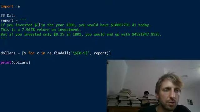 Python One-Liners | Regex | Regex to Match Dollar Amounts with Optional Cents