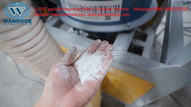 100-1000kg/h Waste LLDPE Partical Pulverizer Plastic Miller Plastic Powder Grinder Machine смотреть онлайн