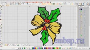 Wilcom EmbroideryStudio e4.2 уроки курсы Векторный рисунок в дизайн вышивки