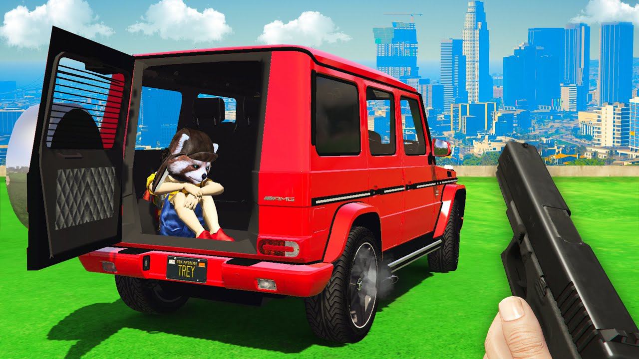 Мой СТАРШИЙ БРАТ СПАСАЕТ МЕНЯ от ПОХИТИТЕЛЯ в ГТА 5 РП смотреть онлайн