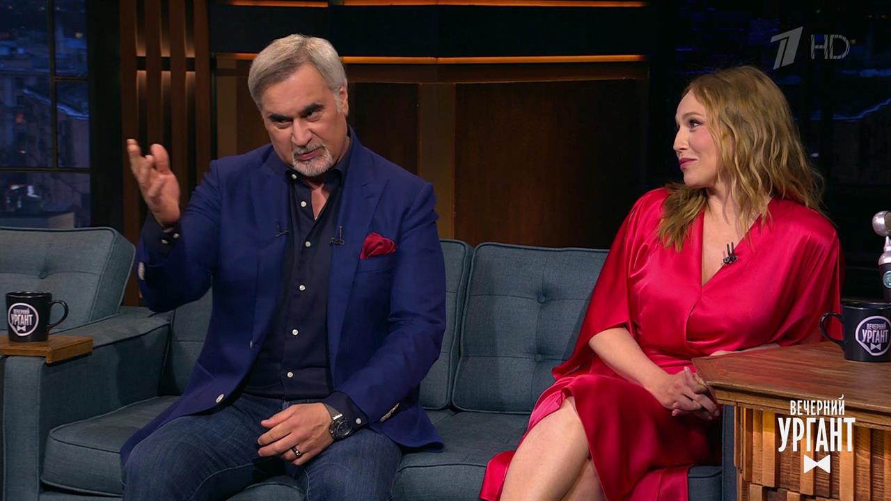 Альбина Джанабаева и Валерий Меладзе. Вечерний Ургант. Фрагмент выпуска от 28.05.2021