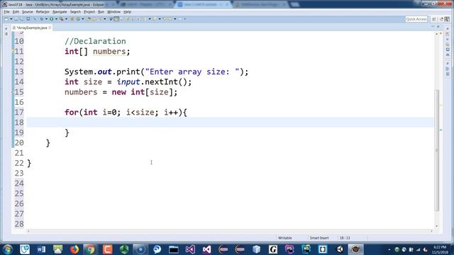 Java 1-D Array Examples