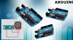 ARDUINO NANO видео пример  работы с джостиком C++ программирование