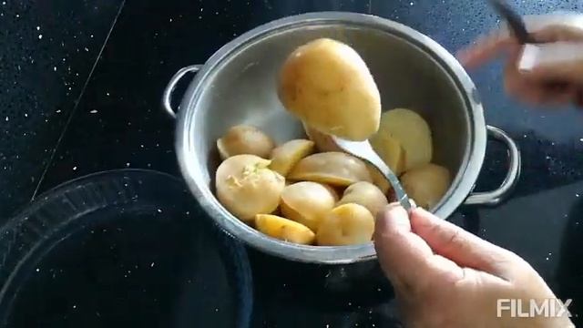 Картофельная начинка для турецкого бёрека и пирогов/Böreklik patatesli iç harci tarifi