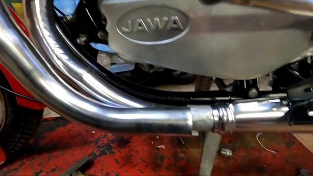Сборка Явы 638 (Jawa 638) в процессе