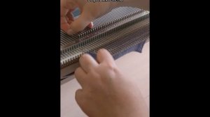 Вытянутые петли. Два способа. для любой вязальной машины