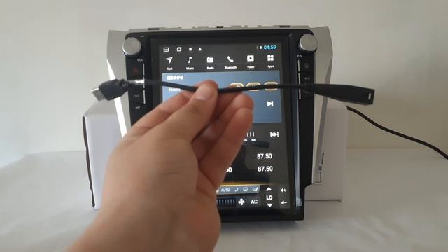 Магнитола Tesla Style MegaZvuk TS9-12103 Toyota Camry Android 8.1.0 смотреть онлайн