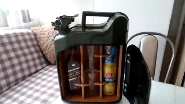 канистра бар, мини бар, своими руками, канистра в подарок смотреть онлайн