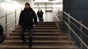 Станция метро "Технопарк", Переход к парку " ОСТРОВ МЕЧТЫ"( Ещё не открытому)!