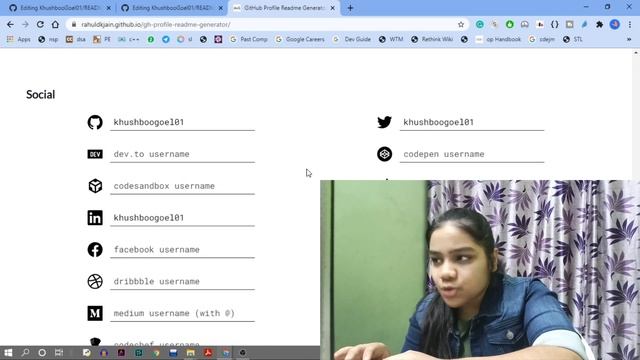 Github Profile Readme (Markdown template) | Improve Your Github profiles