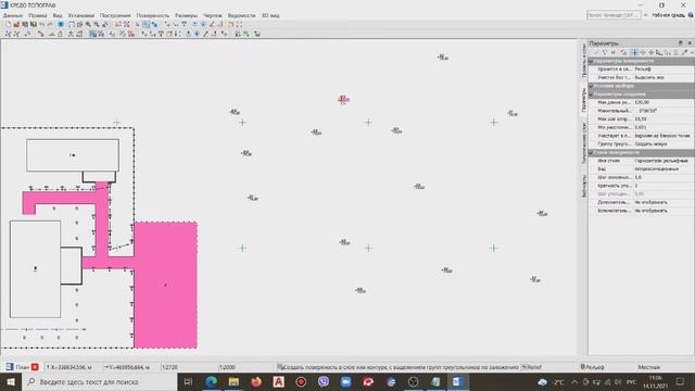 Создание рельефа в Credo Топограф смотреть онлайн