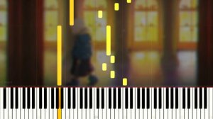 Undertale: Tears In The Rain ▶ Synthesia / Piano