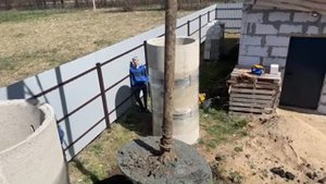 Бурение колодца в Масюгино при помощи ковшебура