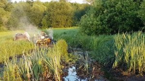 Stels Guepard 800 против 650 в болоте