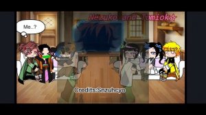 Kamaboko Squad reacts to||WIP||Nezuko and Tomioka|| Part 2/2