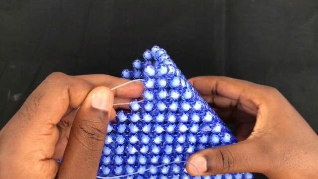 EASIEST way to make a CUTE beaded BAG//MINI BAG//DIY Tutorials