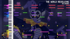 THE WORLD REVOLVING (Jevil's Theme) | DELTARUNE | Touhou Style Remix | MIDI Remaster
