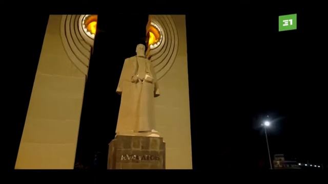 "Курчатова засветили Благоустройство известного памятника в Челябинске завершено" 31 канал Челябинс смотреть онлайн