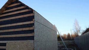 Фасад из КРОВЛИ для мастерской! КАК ЖЕ Я РАНЬШЕ до этого НЕ ДОДУМАЛСЯ!!!