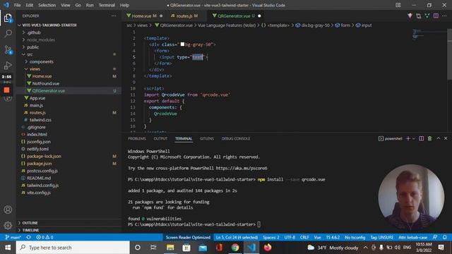 Vue JS QR Code Generator смотреть онлайн