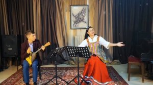 Песня "Ох, балалайка"  ( под балалайку). Исполняет песню Екатерина Фролова, балалайка - Илья Коннов